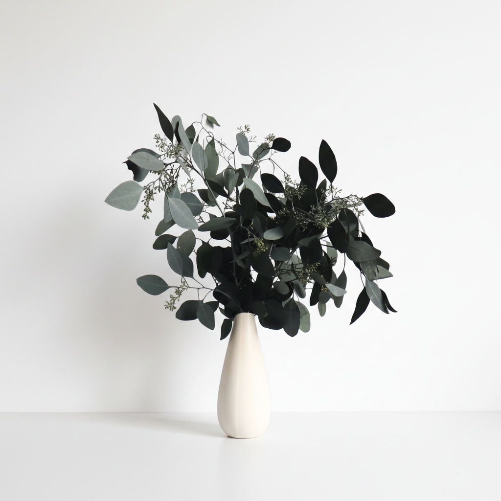 Stabilizovaný Eukalyptus Populus Berrie zelený – přírodní dekorace s elegantním vzhledem